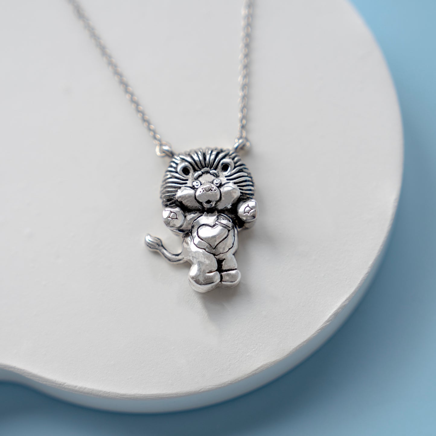 Brave Heart Lion Necklace, Care Bears Cousins