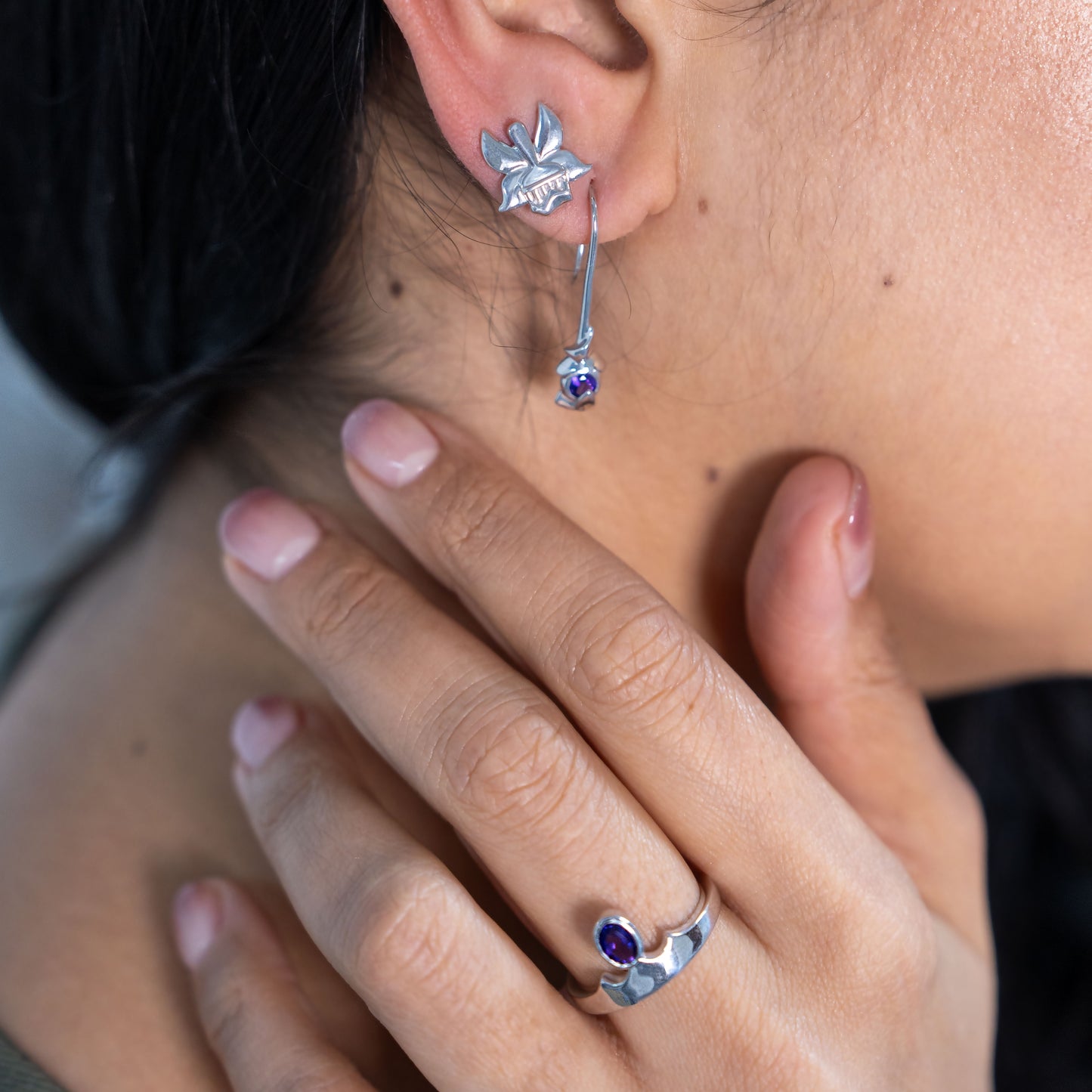 Fyora's Staff Earrings, Neopets