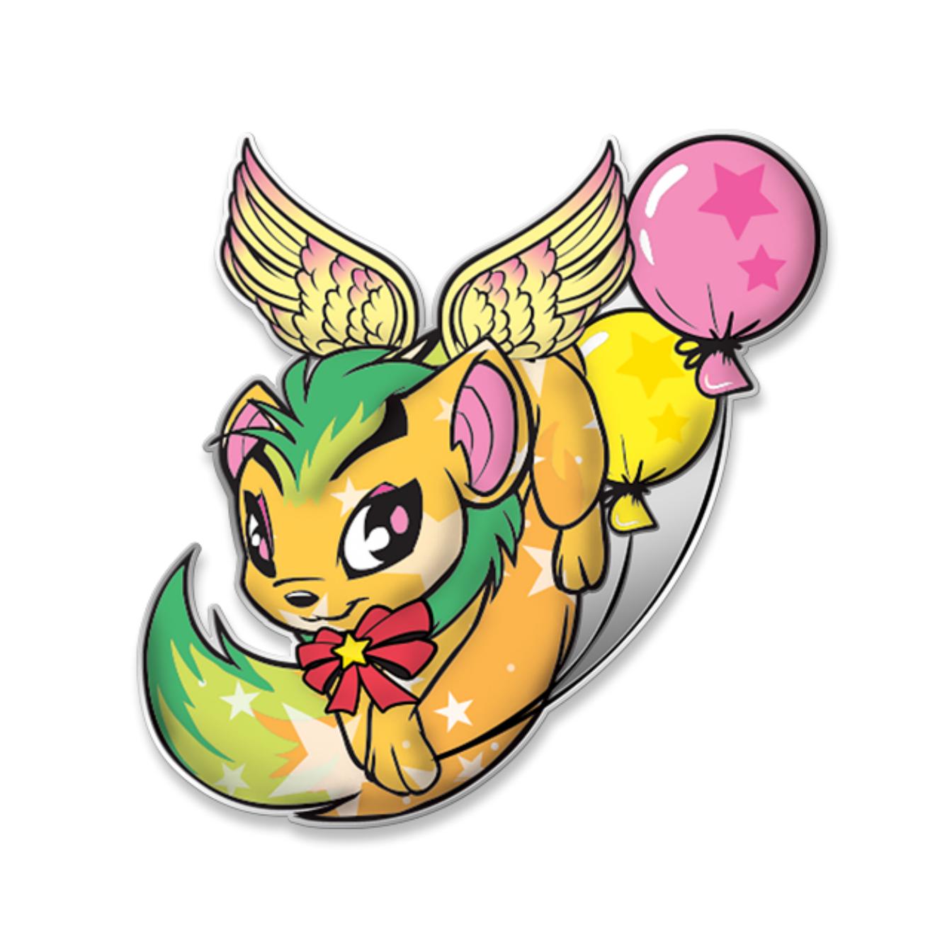 25th Anniversary Xweetok Pin, Neopets