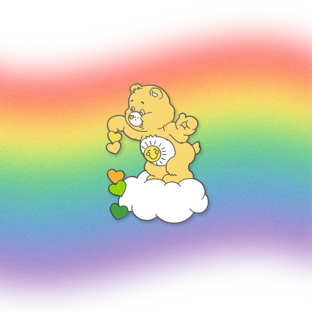 Funshine Bear Pride Pin, Care Bears
