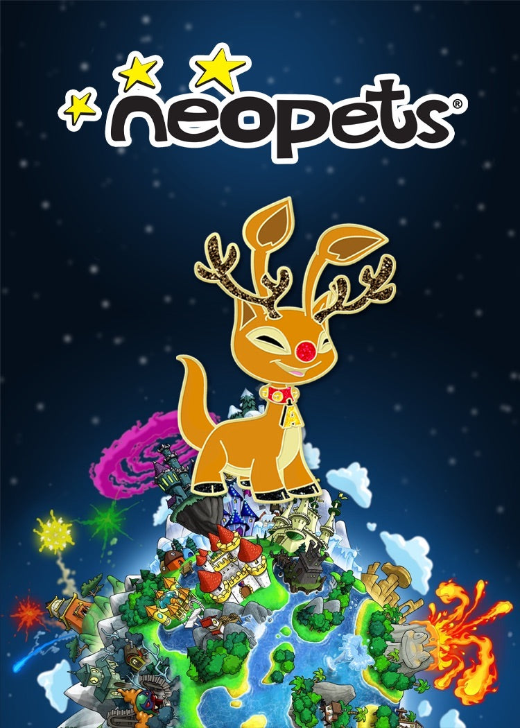 Aisha Holiday Pin, Neopets