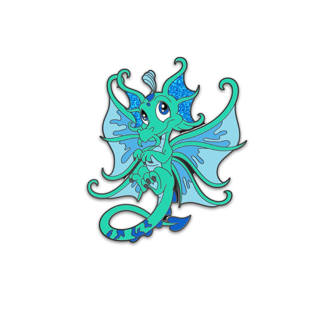Faerie Draik Plush Pin, Neopets