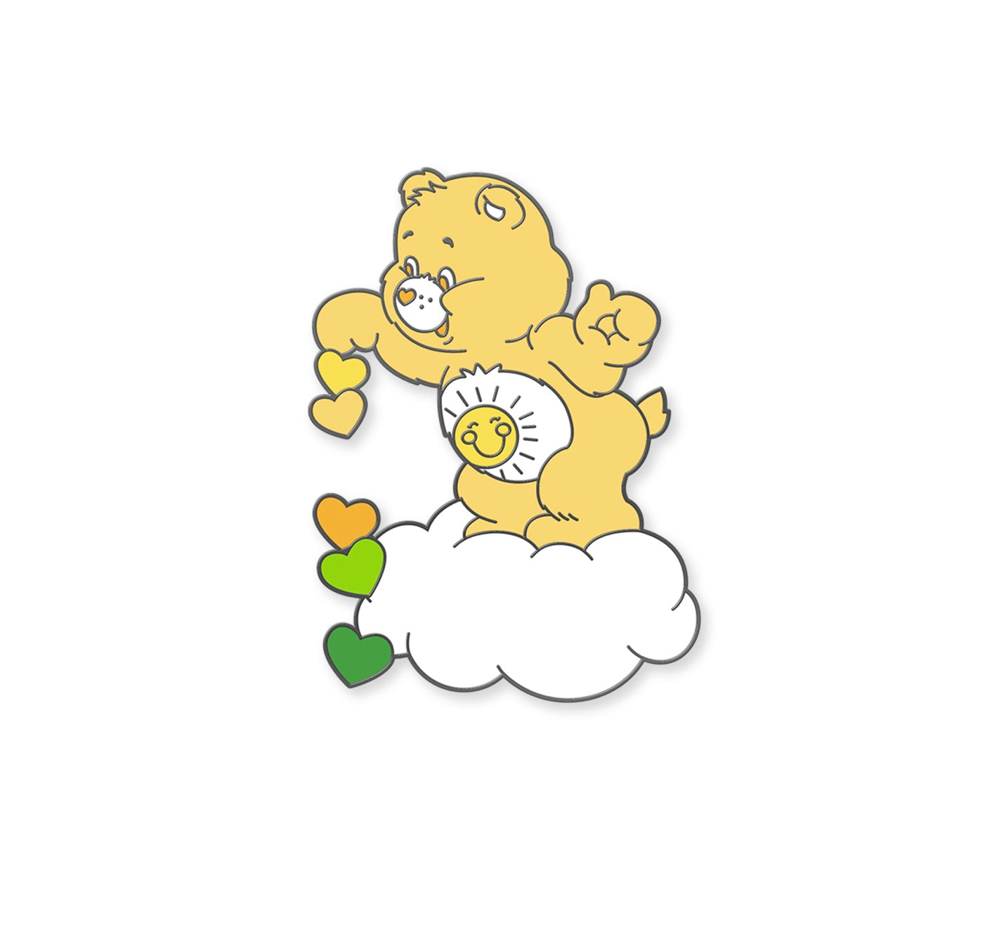 Funshine Bear Pride Pin, Care Bears