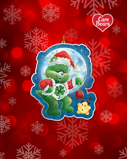 Lucky Grinch Ornament, Care Bears