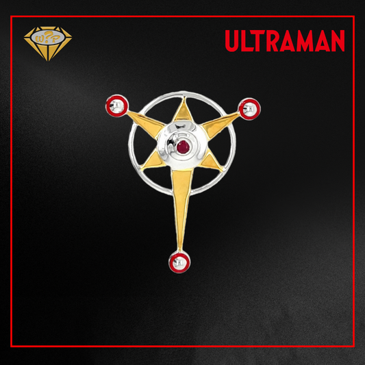 Ultraman Taro Badge Necklace **Made-To-Order**