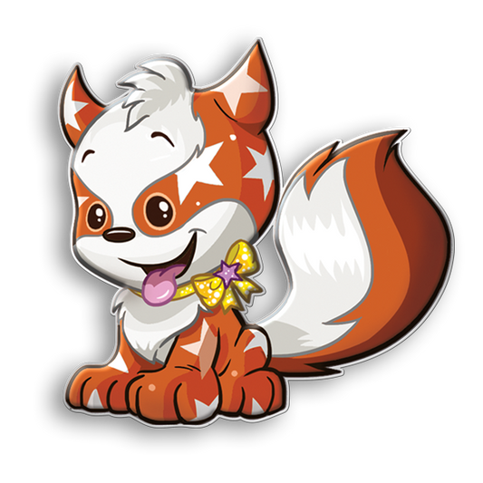 25th Anniversary Doglefox Pin