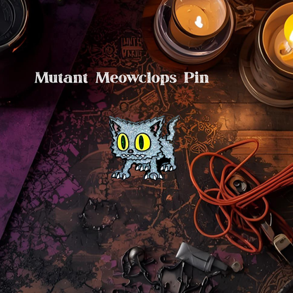 Mutant Meowclops Pin, Neopets **BACK-ORDER**