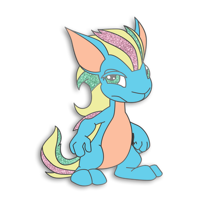 Pastel Kyrii Pin, Neopets