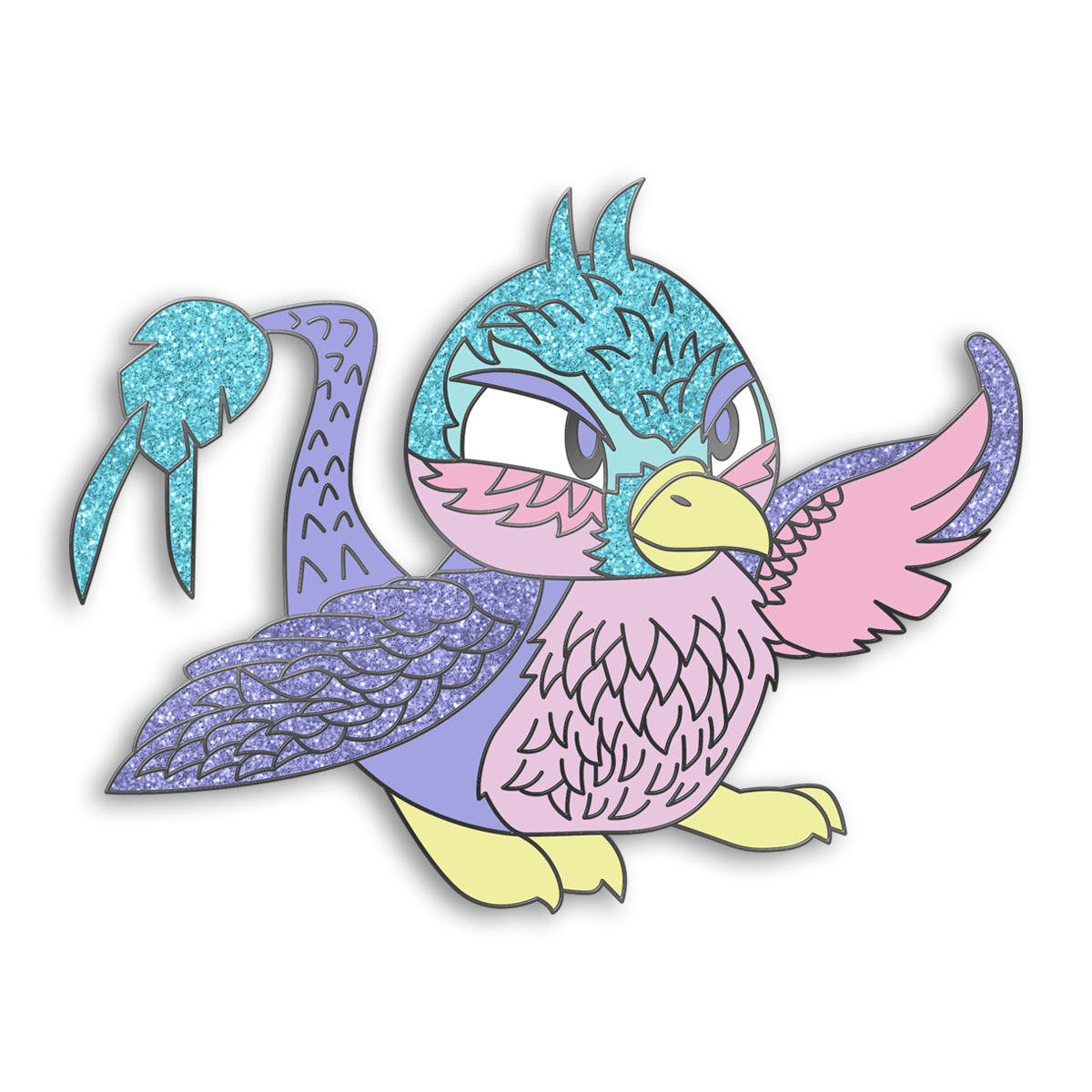 Pastel Pteri Pin