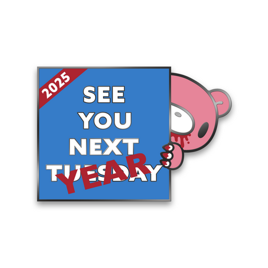 Gloomy Bear Next Year Pin