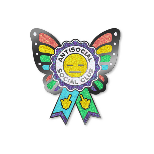 WYP Anti-Social Ribbon Pin