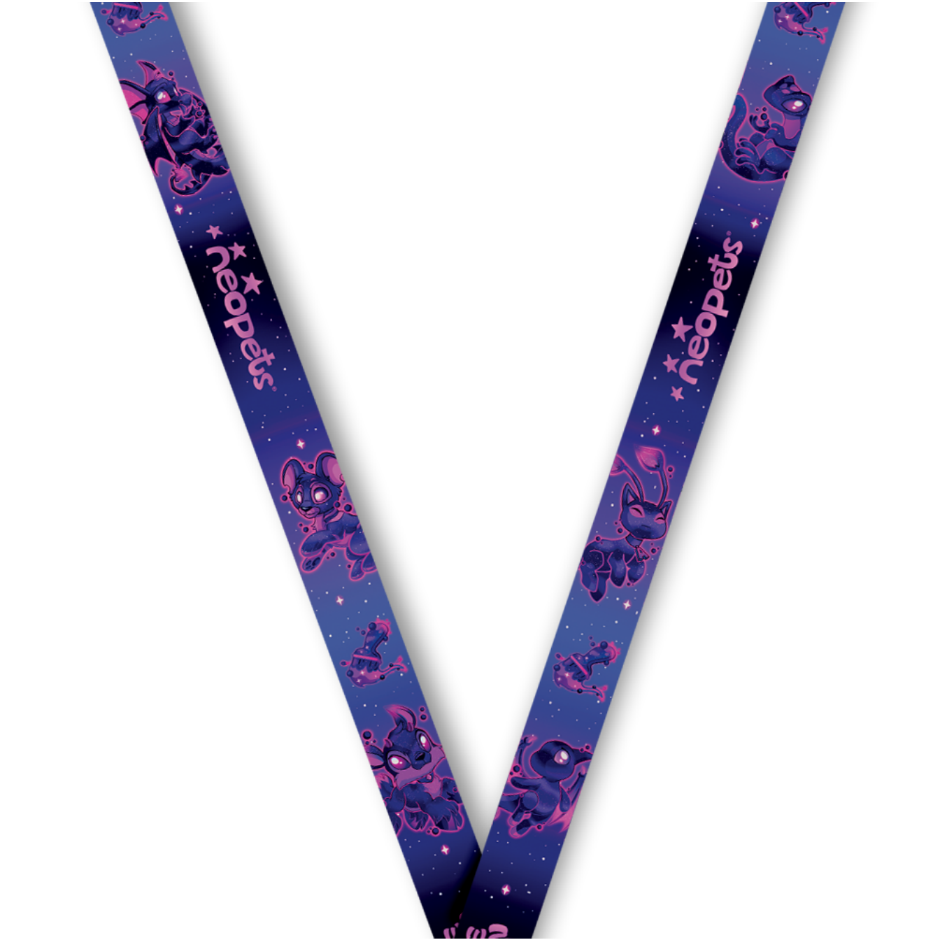 SDCC26 Void Pet Lanyard, Neopets