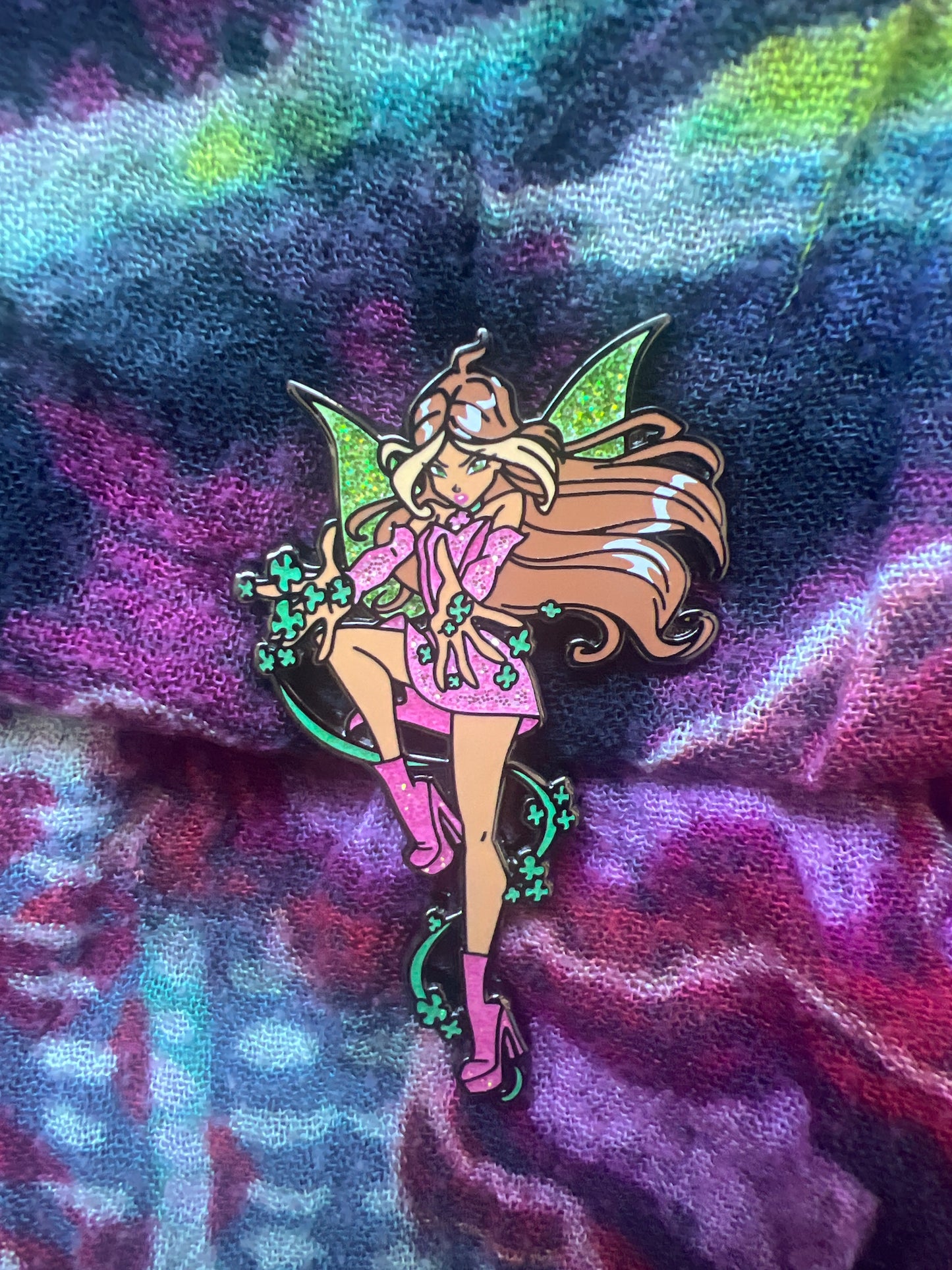 Flora Fairy Pin, Winx Club
