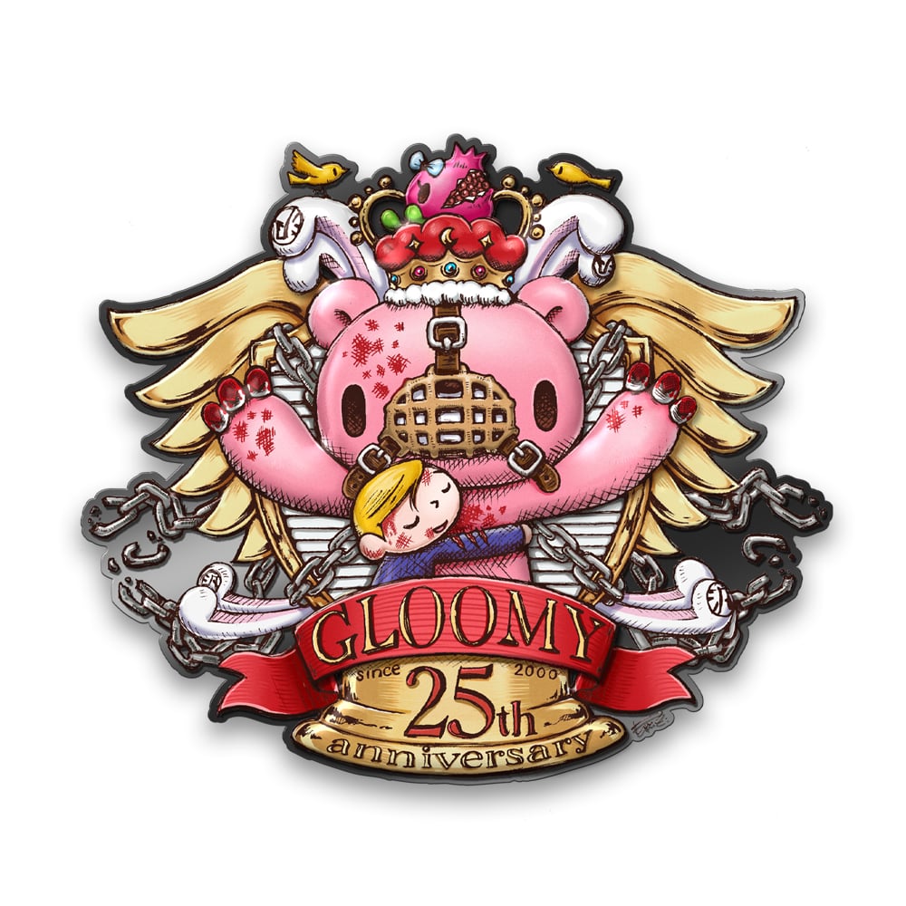 Gloomy 25th Anniversary Pin
