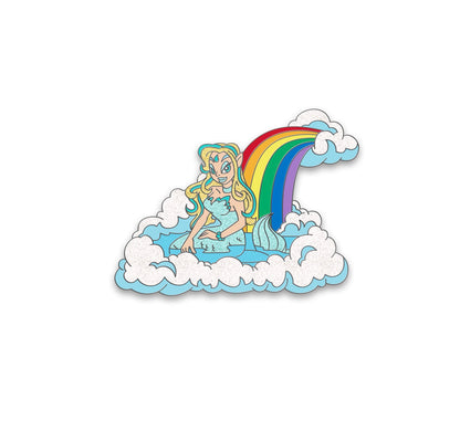 Fountain Faerie Pride Pin