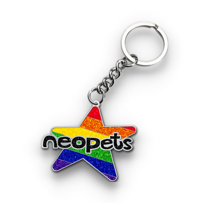 Star Pride Keychain, Neopets
